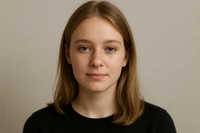 Mélissa avec un sourire modifié